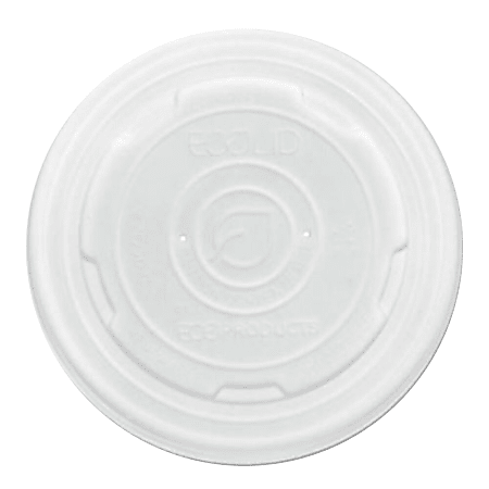 ECO World Art Soup Container EcoLids, White, Pack Of 1,000 Lids