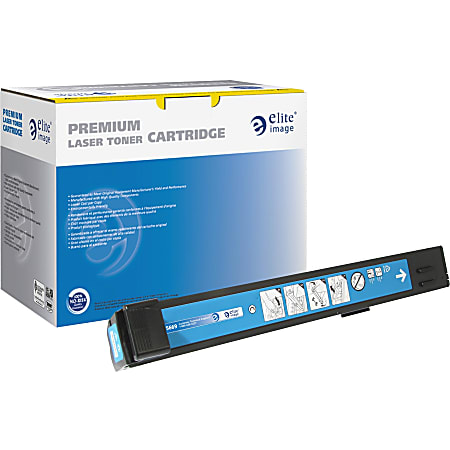 Elite Image™ Remanufactured Cyan Toner Cartridge Replacement For HP 824A, CB381A