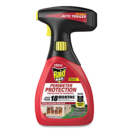 Raid® Max Perimeter Protection Bug Spray, 30 Oz