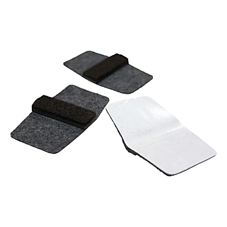 Lorell® Wraparound Floor Savers, Gray, Pack Of 100 Floor Savers