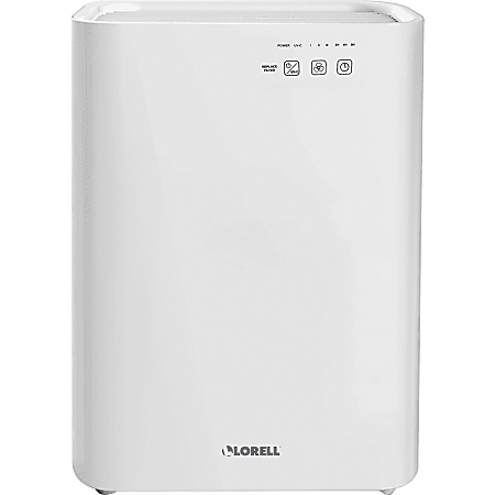 Lorell HEPA Air Purifier - HEPA - 270 Sq. ft. - White