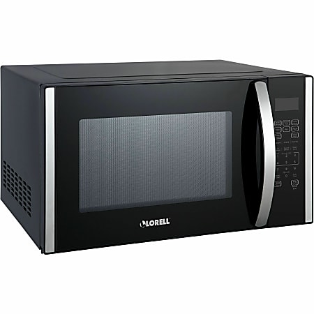 Lorell Microwave - Single - 1.6 ft Capacity - Microwave - 11 Power Levels - FuseMetal - Countertop - Black, Silver Lorell Microwave - Single - 1.6 ft Capacity - Microwave - 11 Power Levels - FuseMetal - Countertop - Black, Silver