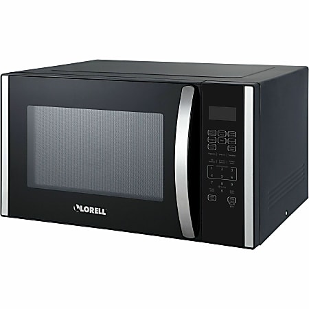 Lorell Microwave - Single - 1.6 ft Capacity - Microwave - 11 Power Levels - FuseMetal - Countertop - Black, Silver Lorell Microwave - Single - 1.6 ft Capacity - Microwave - 11 Power Levels - FuseMetal - Countertop - Black, Silver