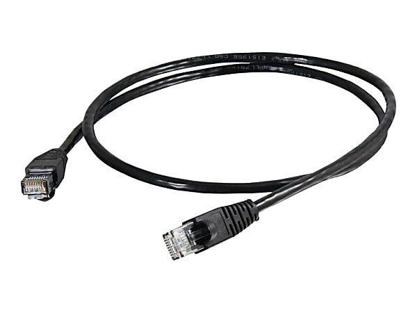 C2G Cat5e Snagless Unshielded (UTP) Network Patch Cable (TAA Compliant) - Patch cable - TAA Compliant - RJ-45 (M) to RJ-45 (M) - 50 ft - UTP - CAT 5e - snagless, stranded - black