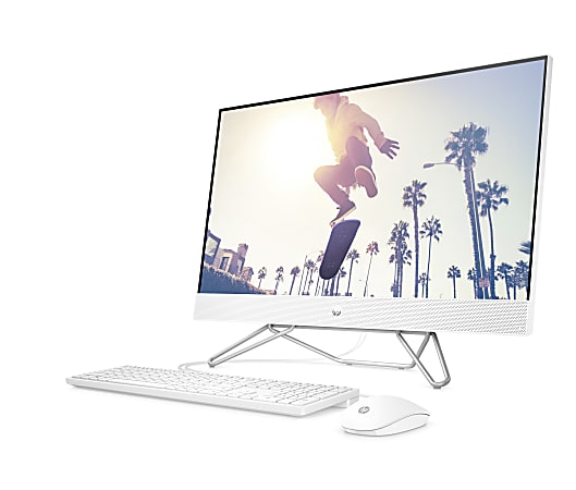 ①Windows11 HP AMD A10-6700 SSD128GB 8GB HP 27 cb0026 All In One Desktop 27 Screen AMD Ryzen 5 8GB Memory