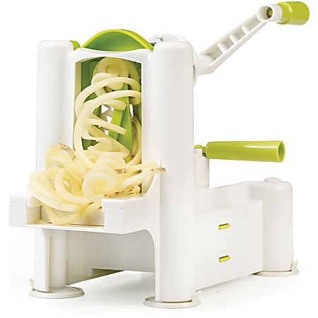Spiral peeler top