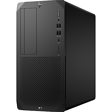 HP Z2 G5 Workstation - 1 x Intel Core i9 Deca-core (10 Core) i9-10900 10th Gen 2.80 GHz - 32 GB DDR4 SDRAM RAM - 512 GB SSD - Tower - Black - Serial ATA/600 Controller - 0, 1 RAID Levels - Intel Optane Memory Ready - Gigabit Ethernet - vPro Technology