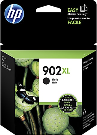  902XL Black High-Yield Ink Cartridge