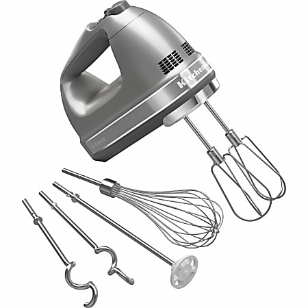 KitchenAid 9-Speed Hand Mixer - Contour Silver