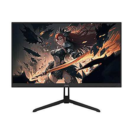 Pixio PX248 Wave 24" FHD LCD Gaming Monitor, FreeSync, Black