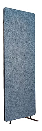 Luxor RECLAIM Acoustic Privacy Expansion Panel, 66"H x 24"W, Pacific Blue