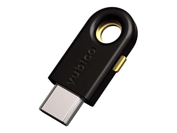 Yubico - YubiKey 5C - Two-factor authentication (2FA) security key, connect via USB-C, FIDO certified - Protect your online accounts