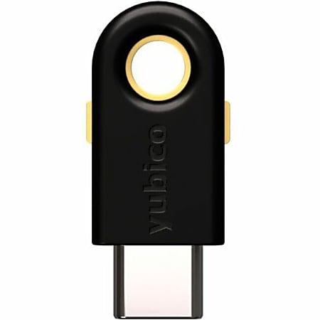 Yubico - YubiKey 5C - Two-factor authentication (2FA) security key, connect via USB-C, FIDO certified - Protect your online accounts