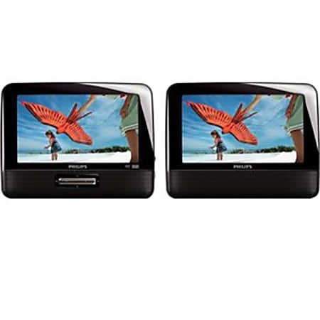 Philips PD7012 Car DVD Player - 16:9 - 250 mW RMS