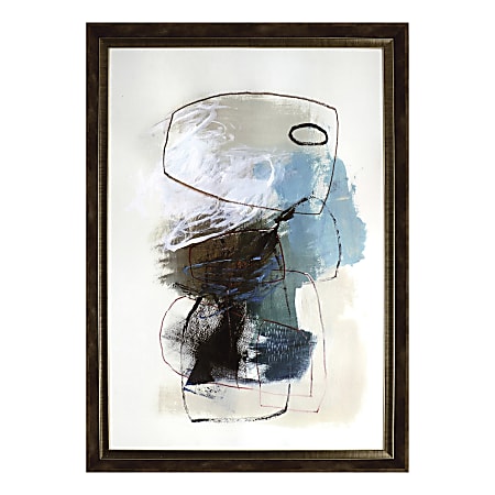 Lorell® In The Middle Framed Abstract Art, 27-1/2" x 39-1/2", Design I