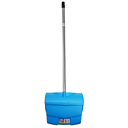 Casa Limpia Industrial Upright Plastic Dustpan, 11" x 52", Blue