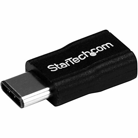 StarTech.com USB C to USB Micro B - USB Type C to USB M/F - USB 2.0 - USB C Connector - USB-C to USB Micro B Adapter (USB2CUBADP) - USB2CUBADP