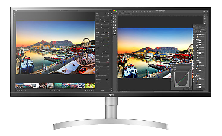 LG 34" UltraWide WQHD Nano IPS HDR Monitor, Thunderbolt 3, VESA® Mount, 34WL850-W