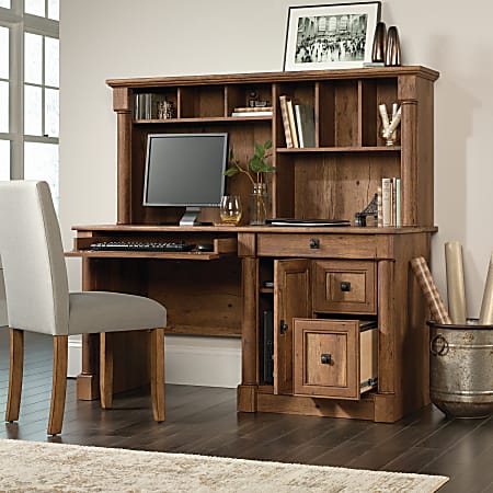 Old fashioned shop computer desk