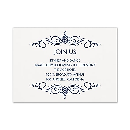 Invitation card clearance for reception