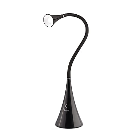 OttLite® FlexNeck Desk Lamp, Adjustable Height, 26-7/8"H, Black