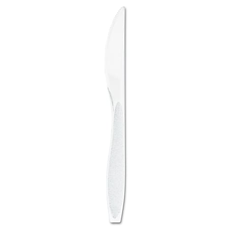 Dart® Impress™ Heavyweight Full-Length Polystyrene Knives, White, Carton Of 1,000 Knives