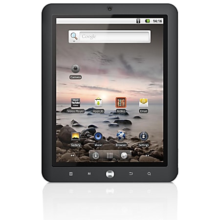 Coby Kyros MID8024-4G Tablet - 8" - 512 MB - Samsung S5PV210 1 GHz - 4 GB - Android 2.2 Froyo - 800 x 600 - Black