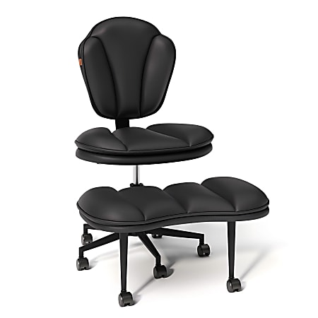Pinmoco Cloud-Lounge Ergonomic Office Chair, Black, Total Qty 1