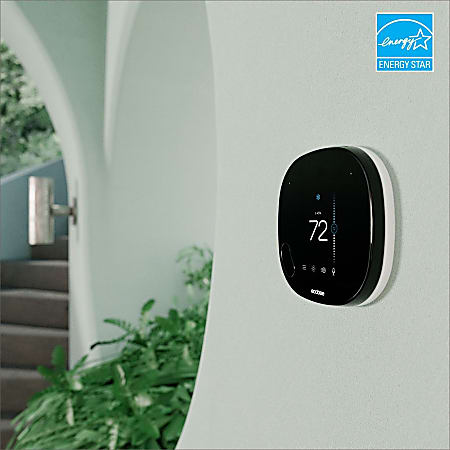 ecobee Smart Thermostat With Voice Control Office Depot