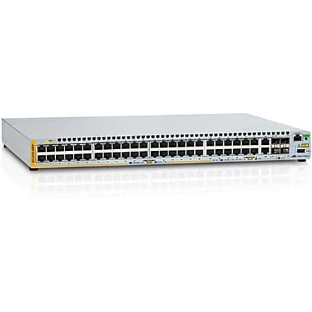 Allied Telesis AT-x310-50FP Layer 3 Switch - 48 Ports - Manageable - 10/100/1000Base-T, 1000Base-X - 3 Layer Supported - ATX31050FP10