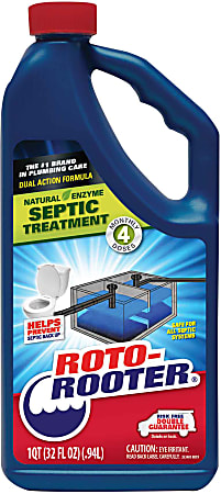 Rust-Oleum Roto Rooter Septic Treatment, 32 Oz, Case Of 6 Bottles