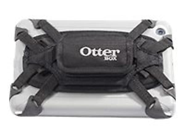 OtterBox Utility Series Latch II without Accessories Kit - Strap system for tablet - polyester, Hypalon - black - 8"