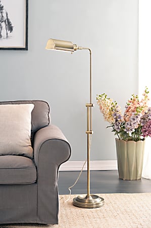 Kenroy Home Bough Floor Lamp Brushed, Kenroy Adjustable Floor Lamp