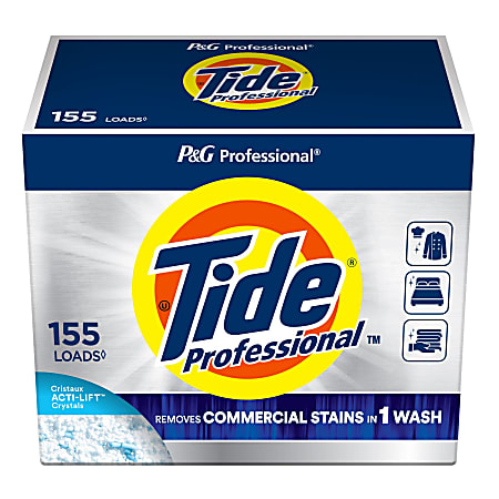 Tide&reg; Professional&trade; Commercial Powder Laundry Detergent, 197 oz Box