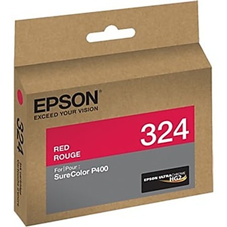 Epson UltraChrome 324 Original Inkjet Ink Cartridge - Red Pack - Inkjet