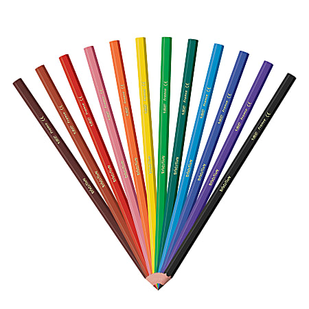 BIC Kids Coloring Pencils 12PK - Office Depot