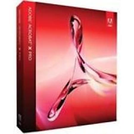 Adobe Acrobat v.X Pro - Version Upgrade Package - 1 User
