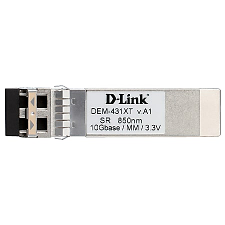 D-Link DEM-431XT SFP+ Module - 1 x LC Duplex 10GBase-SR Network