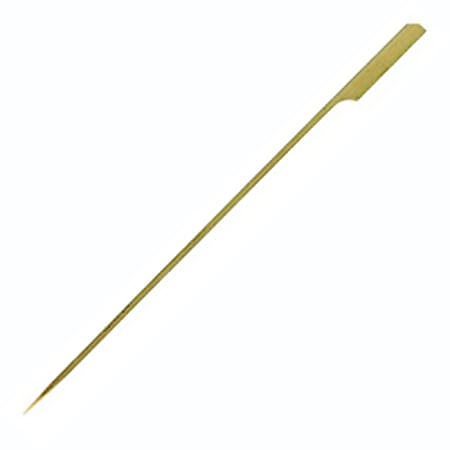 Restaurantware Bamboo Grill Skewers, 10", Tan, Pack Of 100 Skewers