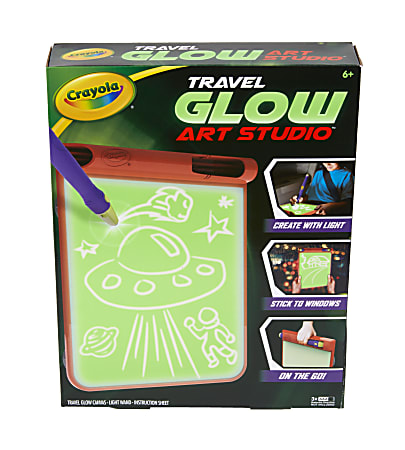 Crayola Travel Glow Art Studio - Office Depot