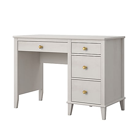 Ameriwood™ Home Monarch Hill Poppy 42"W Kids Computer Desk, Ivory