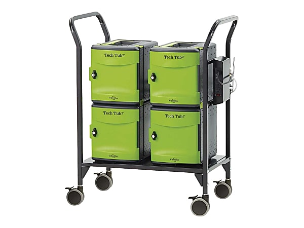 Copernicus Tech Tub2 Modular - Cart (sync and charge) - for 24 tablets - lockable - ABS plastic