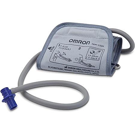 Small D-Ring Cuff for Select Omron Blood Pressure Monitors Gray CD-CS9 -  Best Buy