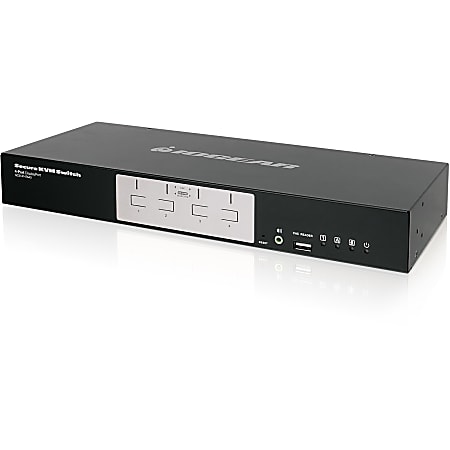 sora　NVR510 4台 IOGEAR 4 Port DisplayPort Secure KVM Switch TAA 4 Computers