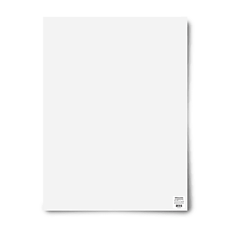 Office Depot® Brand Color Tag Board, 22 x 28, White