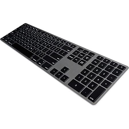 MATIAS WIRELESS BLUETOOTH ALUMINUM KEYBOARD SPACE GRAY - Wireless Connectivity - Bluetooth - English (US) - FK418BTB