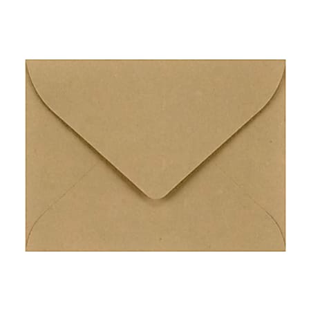 LUX Mini Envelopes, #17, Flap Closure, Grocery Bag, Pack Of 1,000