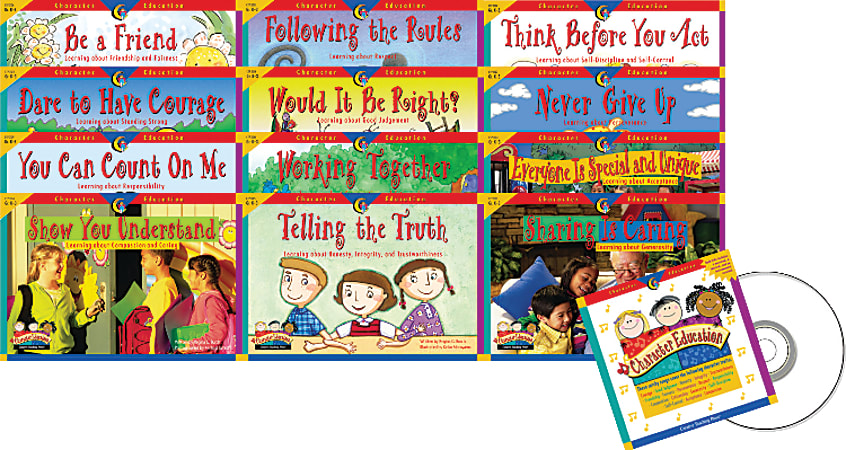 Creative Teaching Press® Primary Character Education Variety Pack With CD, Pack Of 12