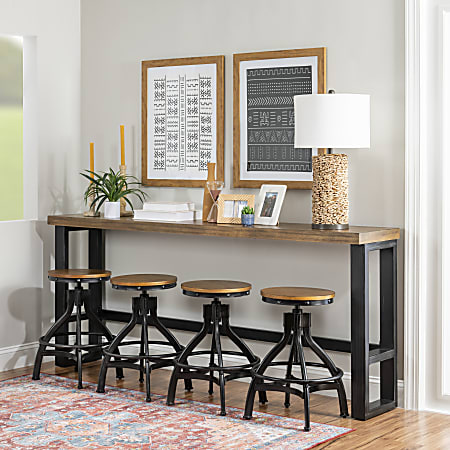 Sofa bar sales with stools