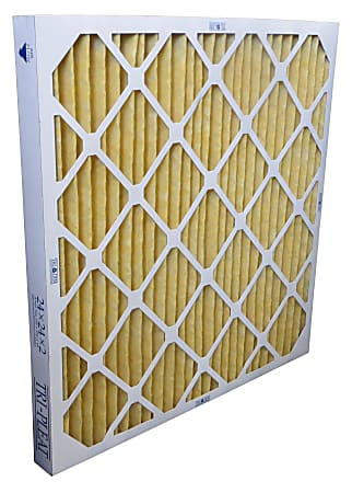 Tri-Dim HVAC Air Filters, Merv 11 Pro, 30"H x 20"W x 2"D, Set Of 12 Filters